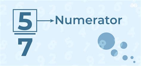 Numerator .